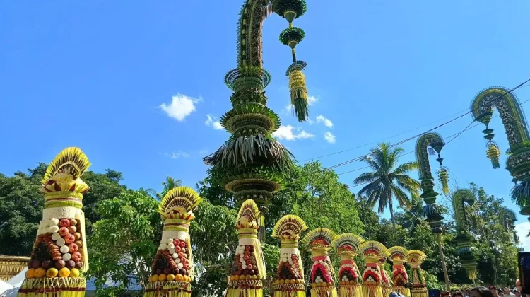 Panglipuran Festival and Gebogan Contest Unites Bali Villages