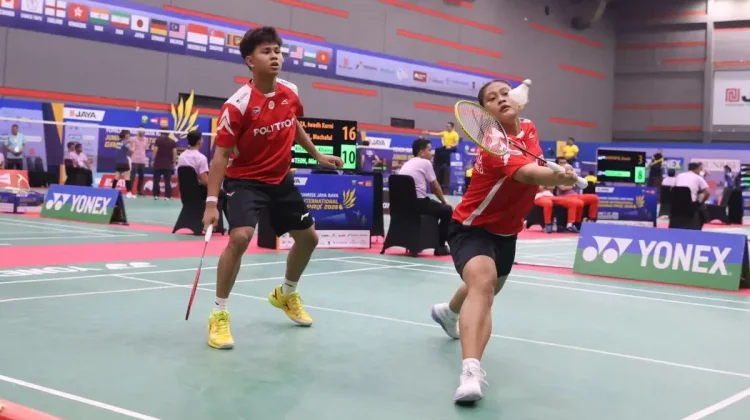 RI Shuttlers Faza and Rachel Advance to Junior Grand Prix 2026 Quarterfinals