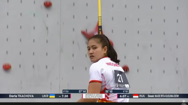 Indonesian Speed Climbers Advance to Chamonix Finals