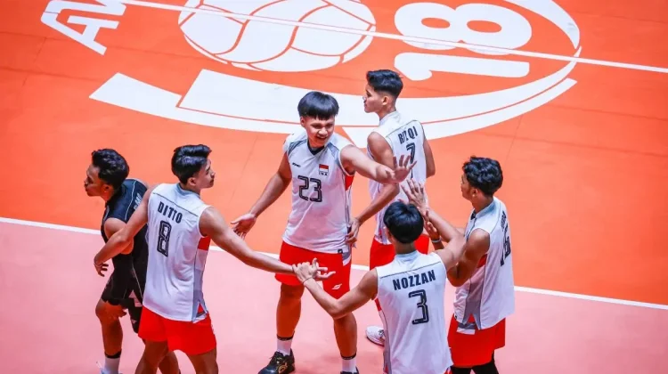 Indonesia Pushes China Before Falling in U-18 Asian Volleyball Opener
