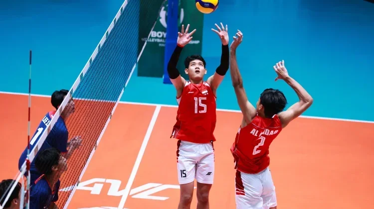 Indonesia Falls 0-3 to Chinese Taipei at AVC U-18 Men's Championship