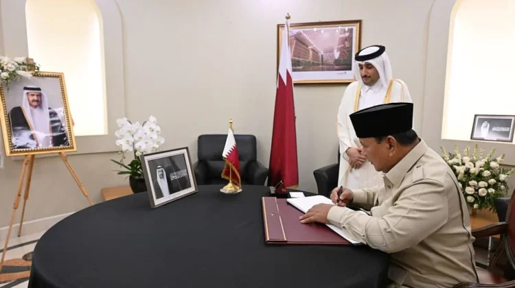 President Prabowo Offers Condolences on Passing of Former Emir of Qatar