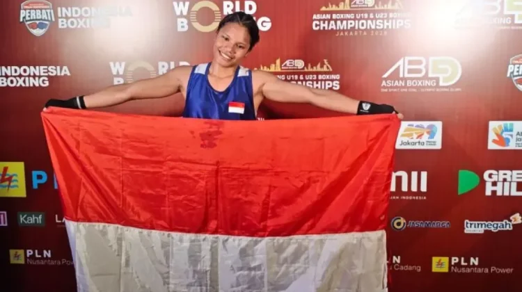 Anggie Chalik Secures Indonesia’s First Gold at Asian Boxing U19 & U23