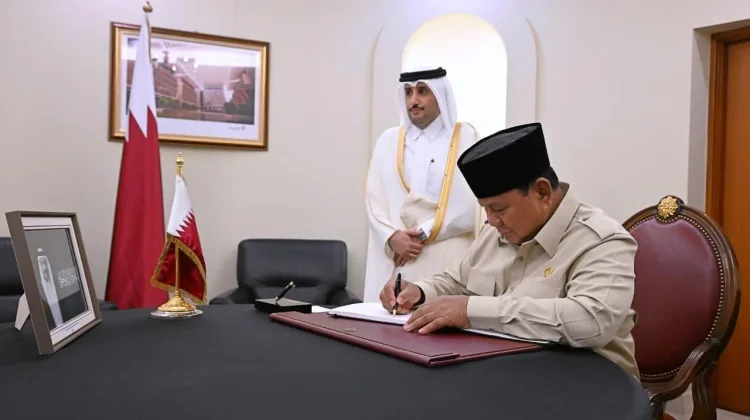 President Prabowo Honors Late Qatari Ruler Sheikh Hamad bin Khalifa