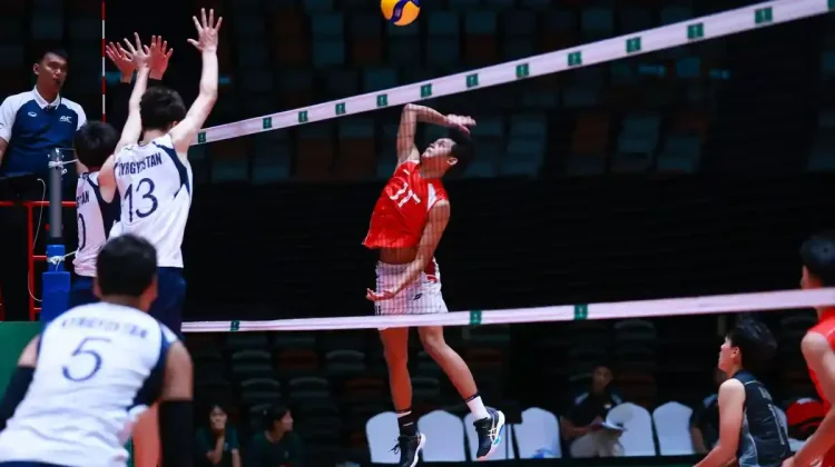 Indonesia Gains Confidence at AVC U18 Men's Championship with Kyrgyzstan Win