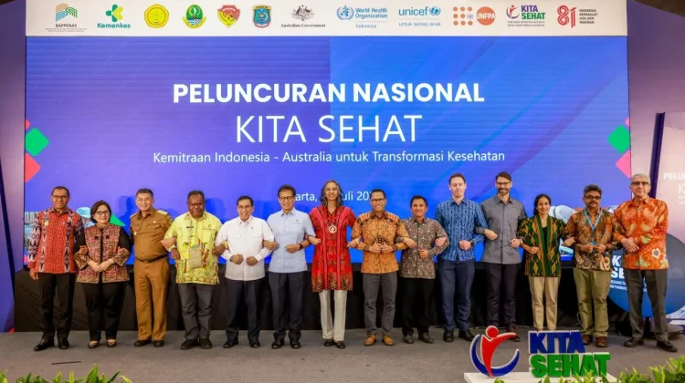 Indonesia, Australia Launch KITA SEHAT Program to Strengthen Health Partnership