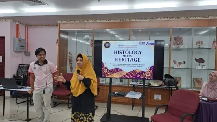 Indonesia–Malaysia University Collaboration Turns Histology into Batik Art