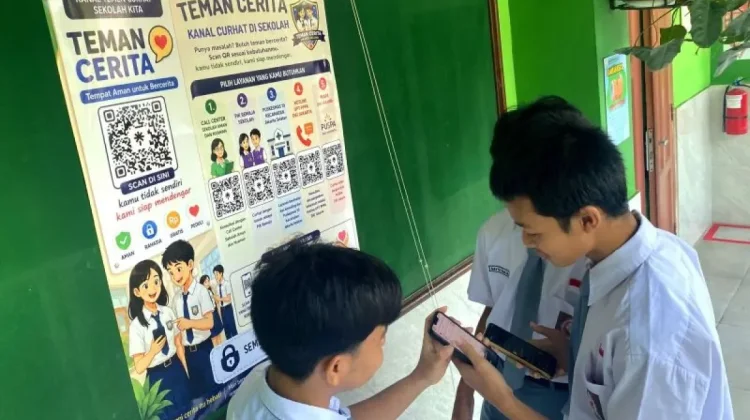 South Jakarta Launches Teman Cerita for Student to Prevent Bullying