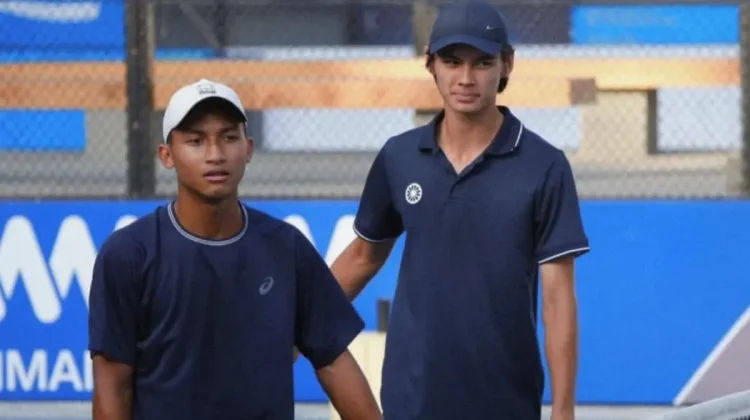 Indonesia’s Last Men’s Doubles Hope Rafalentino/Ethan Advances at ITF M15 Bali