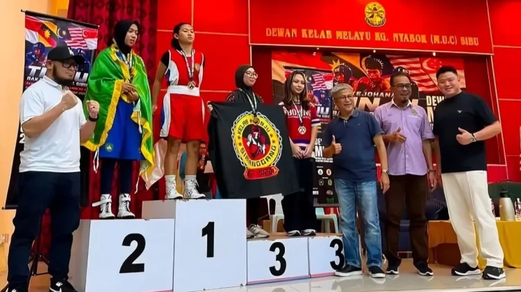 Singkawang’s Winda Wahyuni Shines as Best Female Boxer in Malaysia