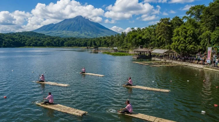 Pacu Bithek Festival Revives Ranu Klakah Heritage in Lumajang