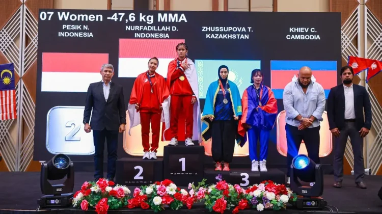Indonesia’s Amateur MMA Team Wins 15 Medals at Asian Championships