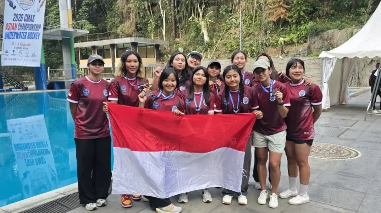 Indonesia’s Underwater Hockey Gains Momentum with Asian Championship Medals
