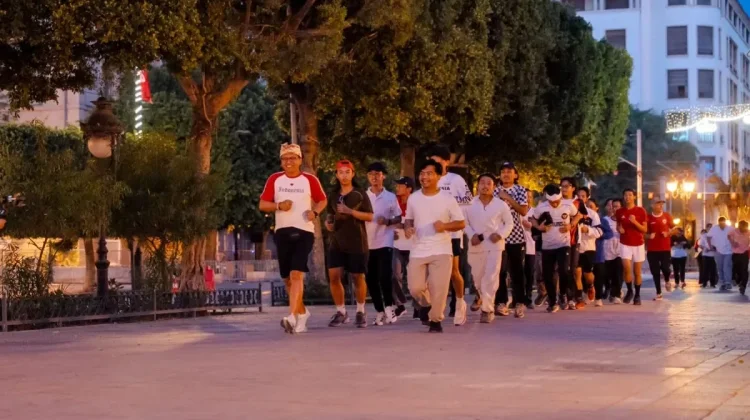 Indonesian Embassy in Tunis Marks Independence Day with Historic Run