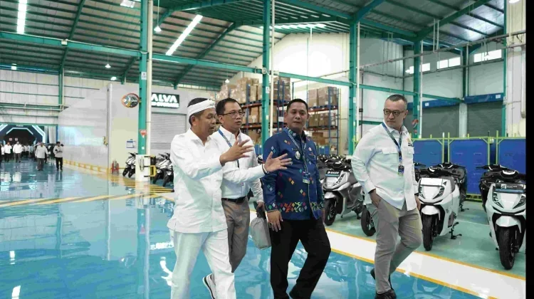 National Electric Motorcycle Industry Established in Bekasi