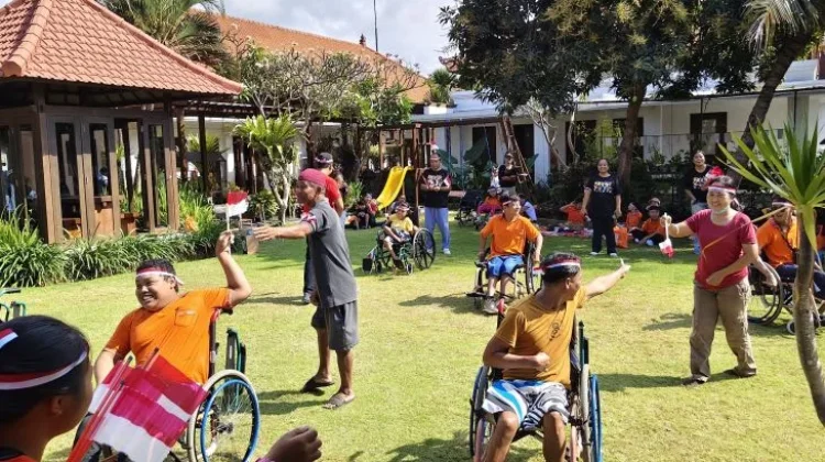 Bali’s Disabled Community Marks Independence Day with Fun Contests
