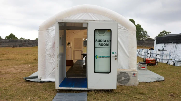 Field Hospital Set Up in Manggarai After NTT Earthquake