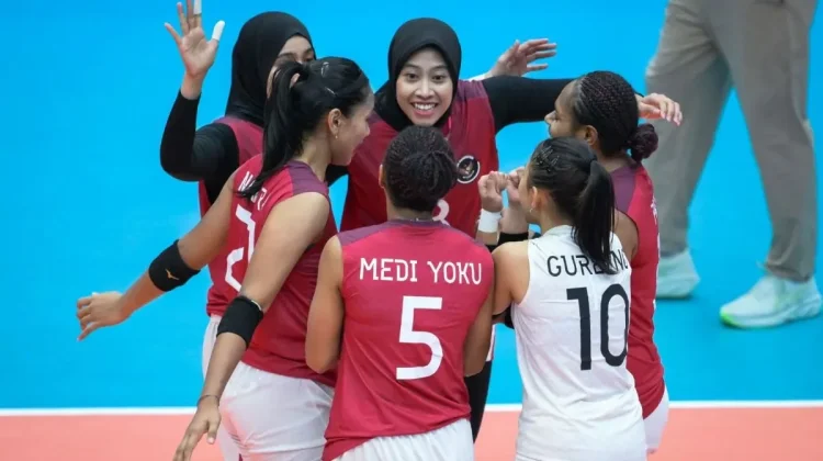 Indonesian Women’s Volleyball Team Falls 0-3 to Thailand