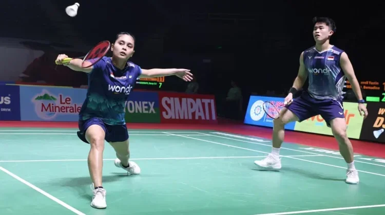 Verrell/Bernadine Advance to Round of 16 at Pontianak International Challenge