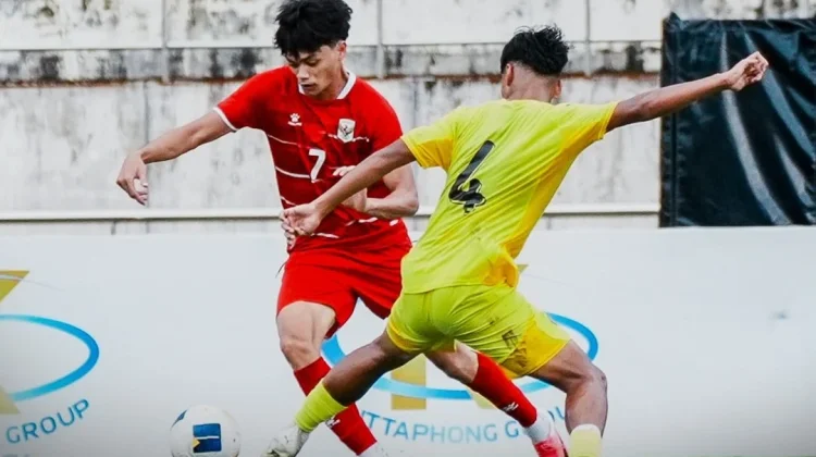 Indonesia’s U20 Team Shows Attacking Intent Despite Stalemate Against Malaysia