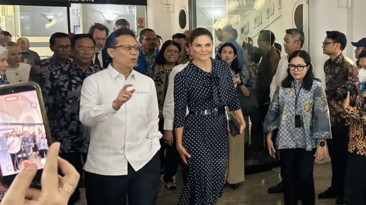 Swedish Crown Princess Victoria Explores Indonesia’s Genomic Advances