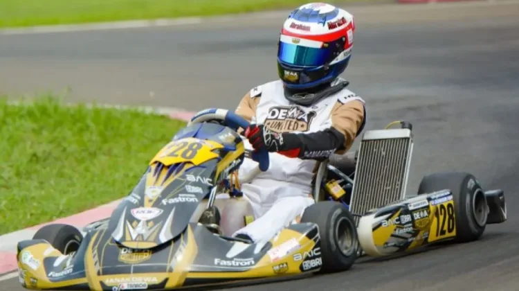 Indonesia's Teen Racer Abraham Hutapea Secures ROK Cup Superfinal Ticket