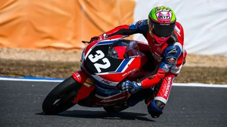 Indonesian Rider Ramadhipa Keeps MotoGP Rookies Cup Top-Three Hopes Alive