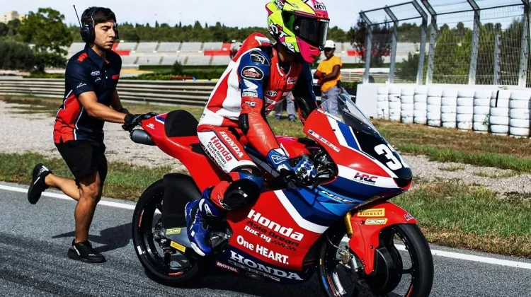 Indonesian Rider Kiandra Ramadhipa Keeps Moto3 Ambition Alive With Consistency