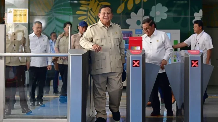President Prabowo Assesses Jakarta LRT Connectivity on New Line