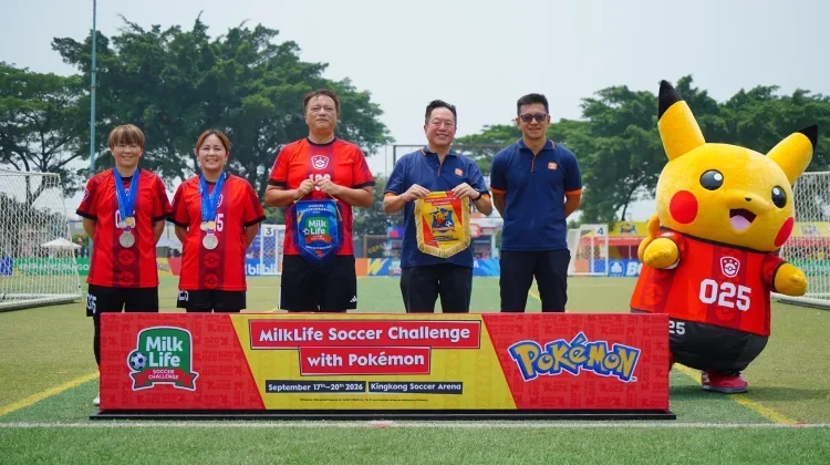 Young Female Footballers Join Coaching Clinic with Japanese Legends