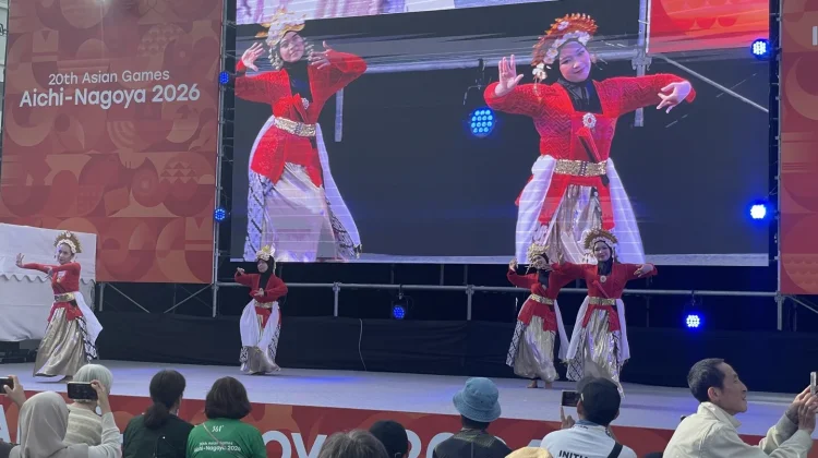 Indonesian Diaspora Supports Asian Games Contingent in Nagoya