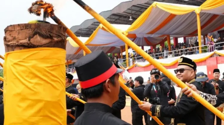 Kutai Kartanegara Opens 244th Erau Adat Kutai by Sacred Ritual