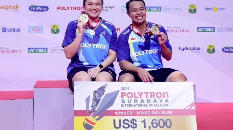 Rehan/Melati Win Mixed Doubles Title at Surabaya International Challenge 2026
