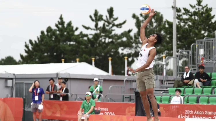 Indonesian Beach Volleyball Pair Advance to Asian Games Quarterfinals