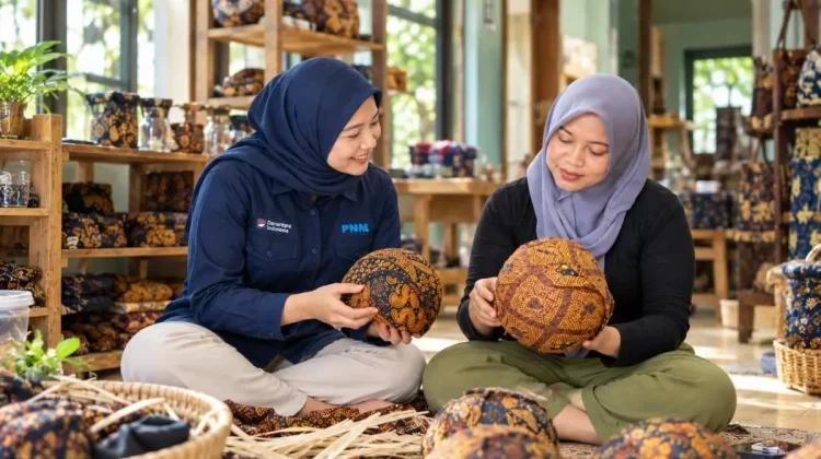 Javanese Blangkon Craft Survives Modern Era Supported by PNM Mekaar