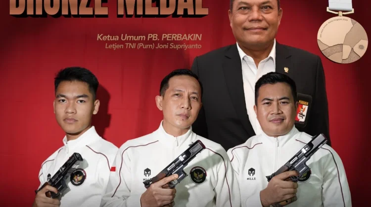 Indonesia Adds Shooting Bronze to Asian Games Medal Tally