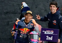 Indonesian Rider Veda Ega Secures Fifth on Grid in Moto3 Debut