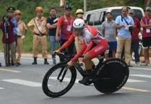 Ayustina Keeps Yellow Jersey Despite Tough Second Stage at Tour of Vietnam 2026