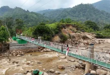 New Suspension Bridge Reconnects Communities in Sarudik Subdistrict