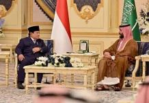 President Prabowo, Saudi Crown Prince Discuss Escalating Middle East Tensions