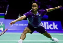 Ginting Advances, Ubed Falls at Swiss Open 2026 First Round