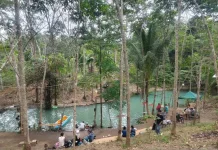 Bangka's Hidden ‘Aik Biru Bukit Senja’ Draws Holidaymakers