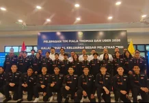 Indonesia Sends Off Badminton Squad for Thomas & Uber Cup 2026