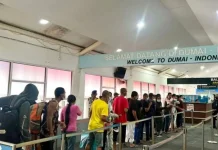 BP3MI Riau Receives 150 Non-Procedural Migrant Workers Deported from Malaysia