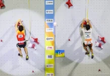 Indonesian Climbers Miss Gold by Split Second in Sanya