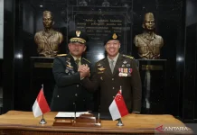 Indonesia and Singapore Armies Reinforce Defense Cooperation