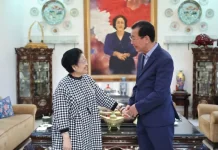 Megawati Soekarnoputri Hosts South Korean Advisor to Discuss Peace Efforts