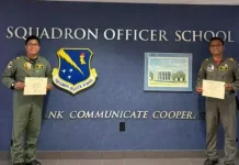 Indonesian Air Force Officers Excel at USAF Squadron School