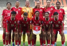 Indonesia Women Fall 2-0 to Singapore in FIFA Women’s Matchday