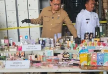 BPOM Confiscates Smuggled Cosmetic Goods Worth Billions in Tangerang